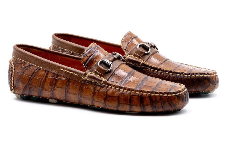 Martin Dingman Monte Carlo Alligator Grain Horse Bit Driving 