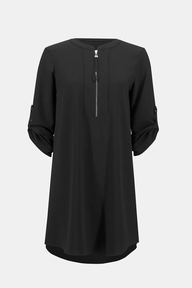 Joseph Ribkoff Zip Front Dress Black 232201 – Dan's Southern Prep