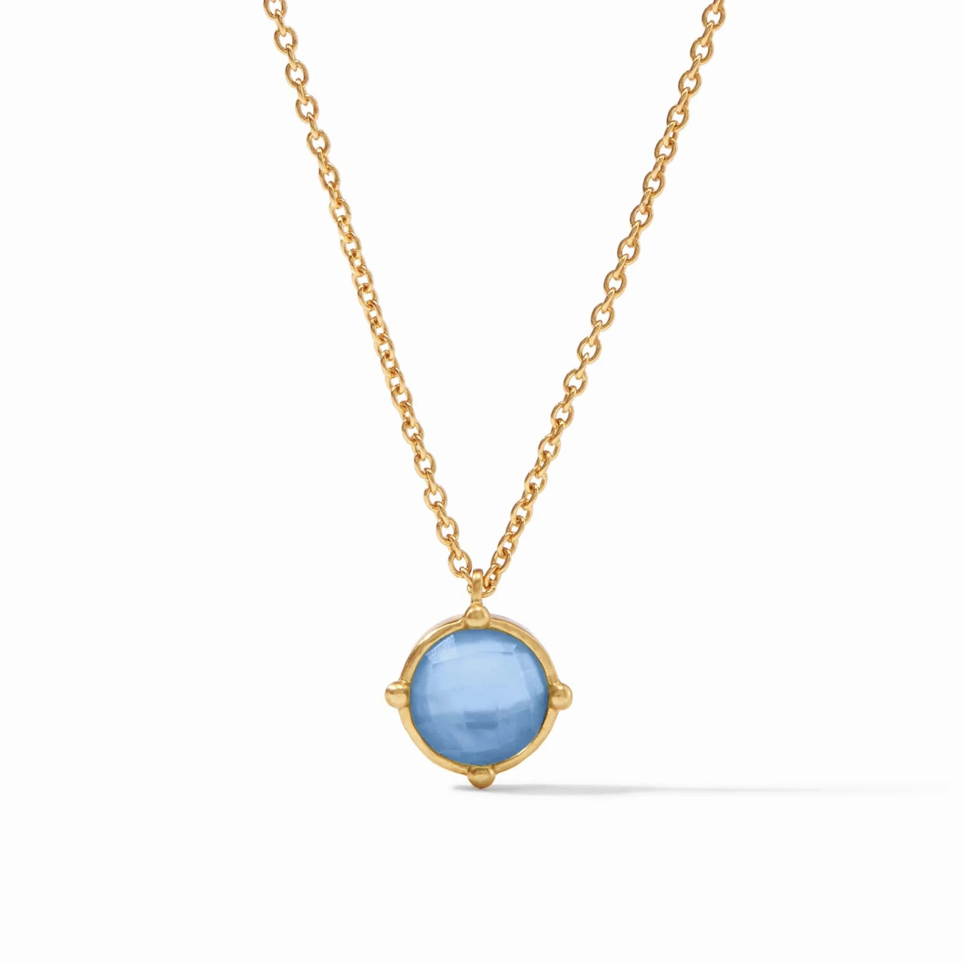 Honeybee Solitaire Necklace-Iridescent Champagne-OS main image 0