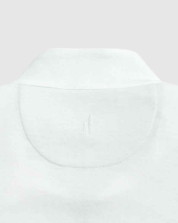 Johnnie-O Sully 1/4 Zip Pullover in White