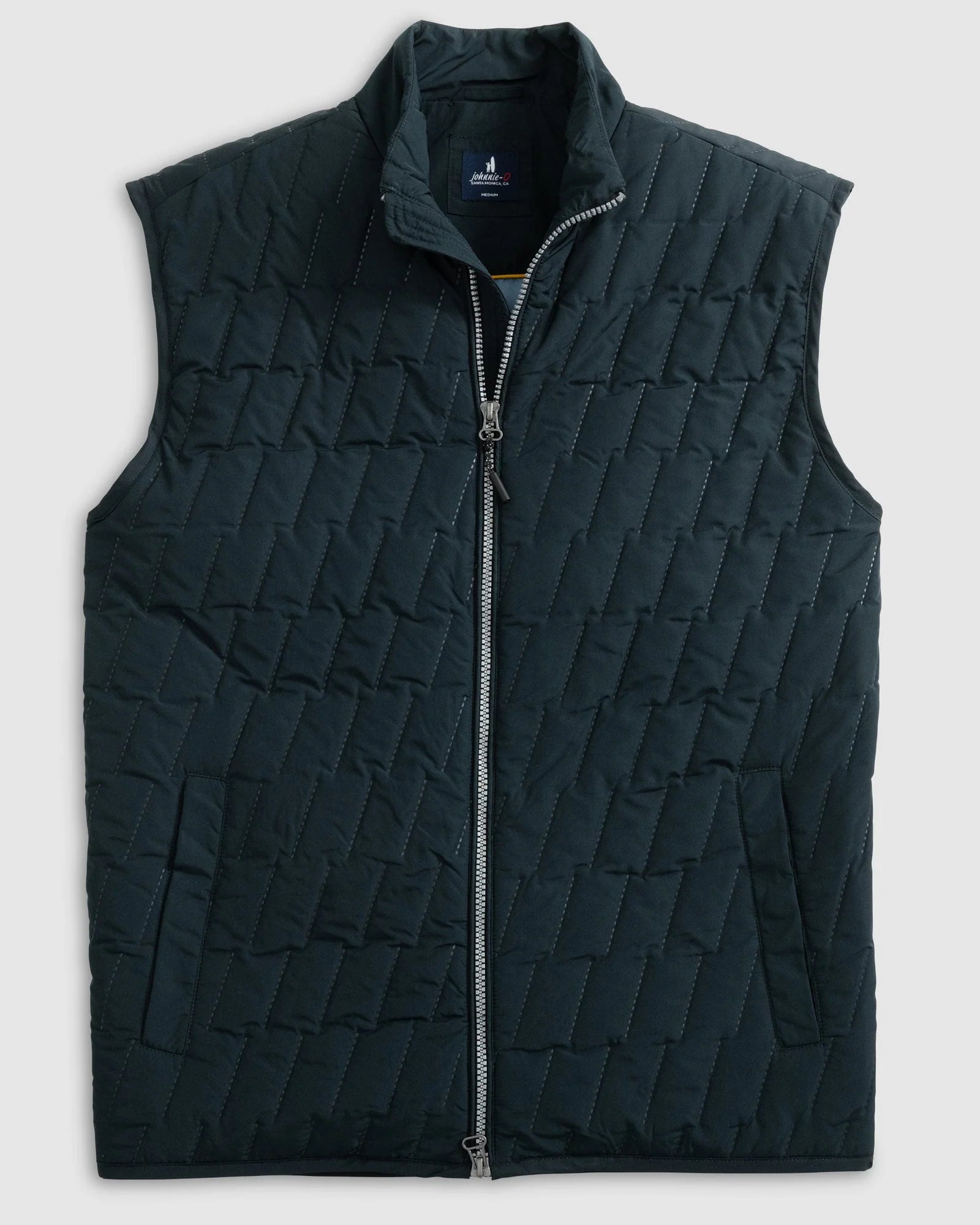 商品画像：padding vest(black/camel) | ok.soon 4