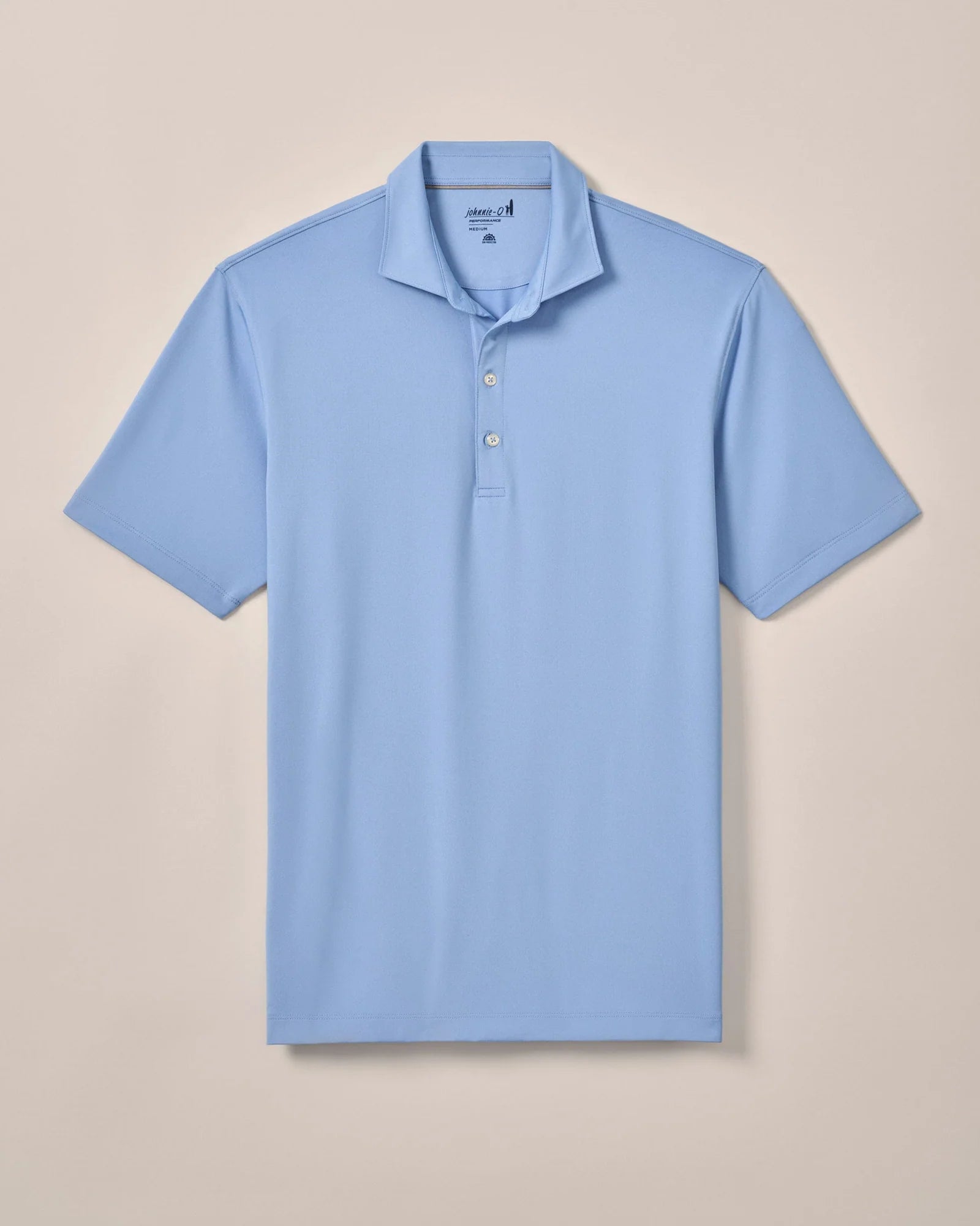 Johnnie-O - Royal Palm Printed Jersey Performance Polo -Malibu Red