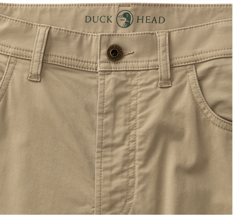 Duck Head Shoreline Five-Pocket Khaki