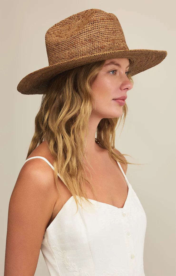 tobacco straw Z Supply Hacienda Straw Hat Tobacco – Dan's Southern Prep