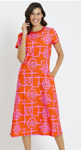 Jude Connally Alexandra Dress Jude Cloth Bamboo Lattice Apricot Light –  Dan's Southern Prep