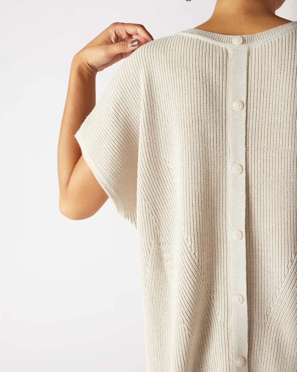 Mersea Camden Short Sleeve Sweater Desert Palm