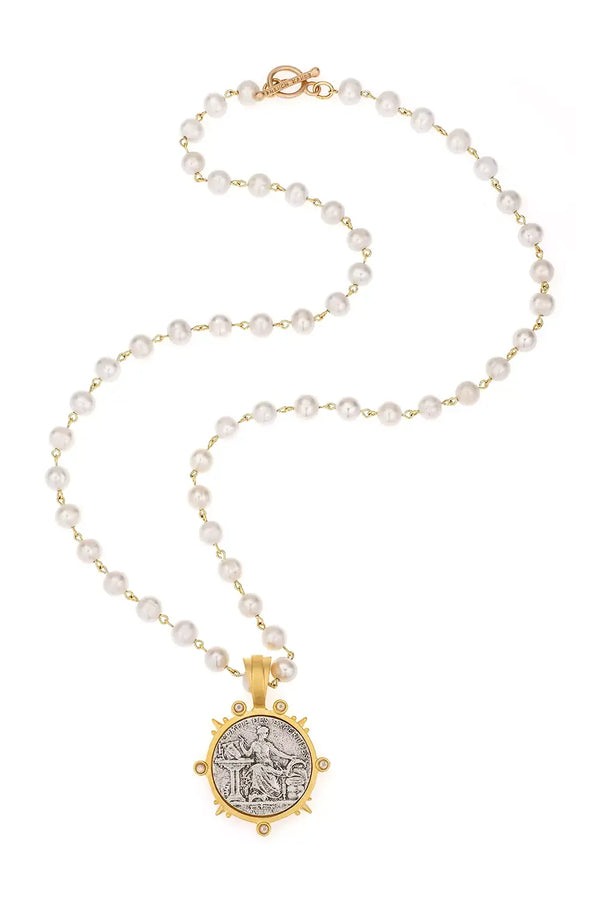 Frenche Kande The Lucille Necklace – Pearl Comite