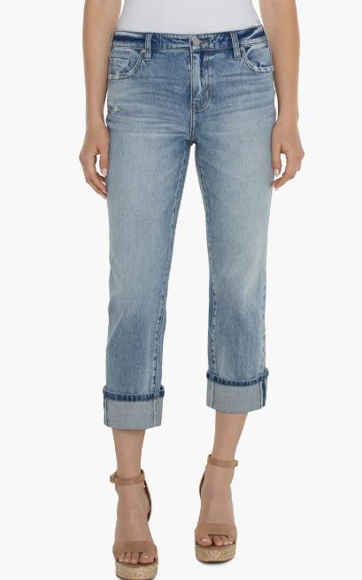 Marley Gf Short W/ Roll Cuff Hem 10
