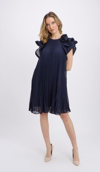 Joseph Ribkoff LDS Dress #241758 Midnight Blue – Dan's Southern Prep