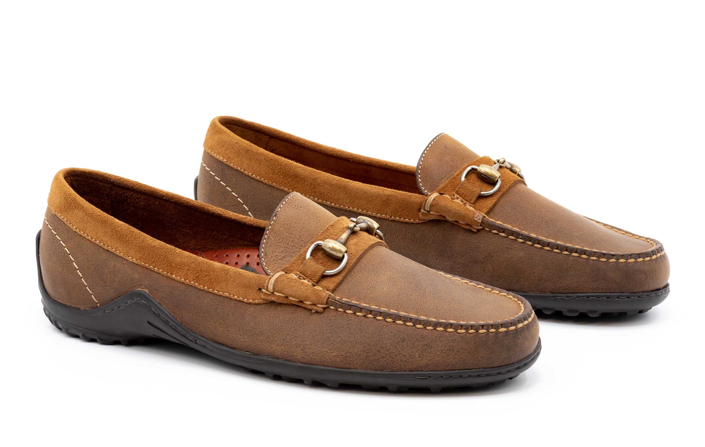 NWT Martin Dingman Bill Safari Penny Loafer. Wild African Kudu Suede. Size 11.5. Bill Safari Wild African Hippo Suede Loafers - Espresso  main image 2