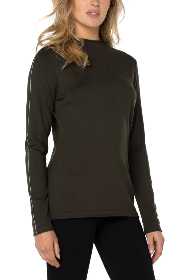 liverpool mock neck top