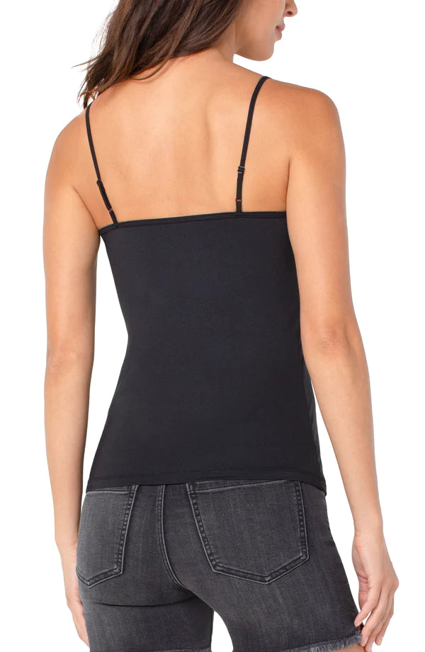 Liverpool Knit Camisole Top Black