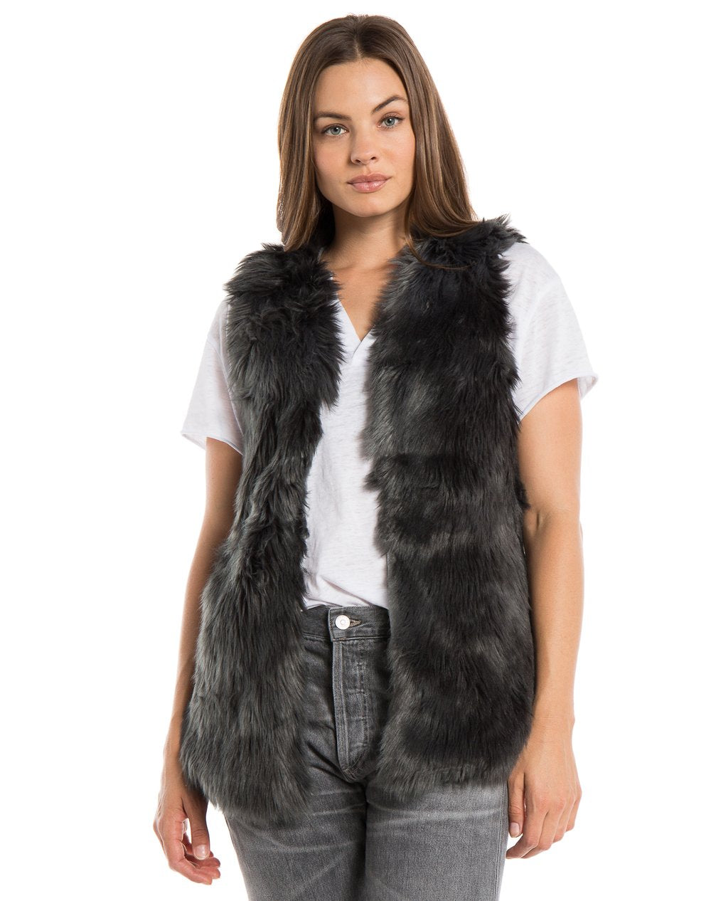 Dylan fur vest shop