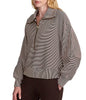Varley Milano Half-Zip Sweatshirt Coffee Bean/Birch