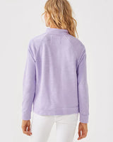 Lilly Pulitzer Luxletic Ashlee Half-Zip Pullover Water Hyacinth  *