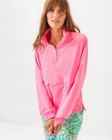 Lilly Pulitzer Tulia 50+ Performance Jacket Rousseau Pink