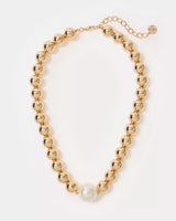 Lilly Pulitzer Tidepool Treasures Necklace Gold Metallic