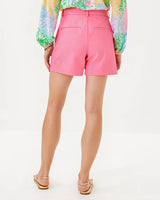Lilly Pulitzer Gretchen 7" High Rise Short Rousseau Pink