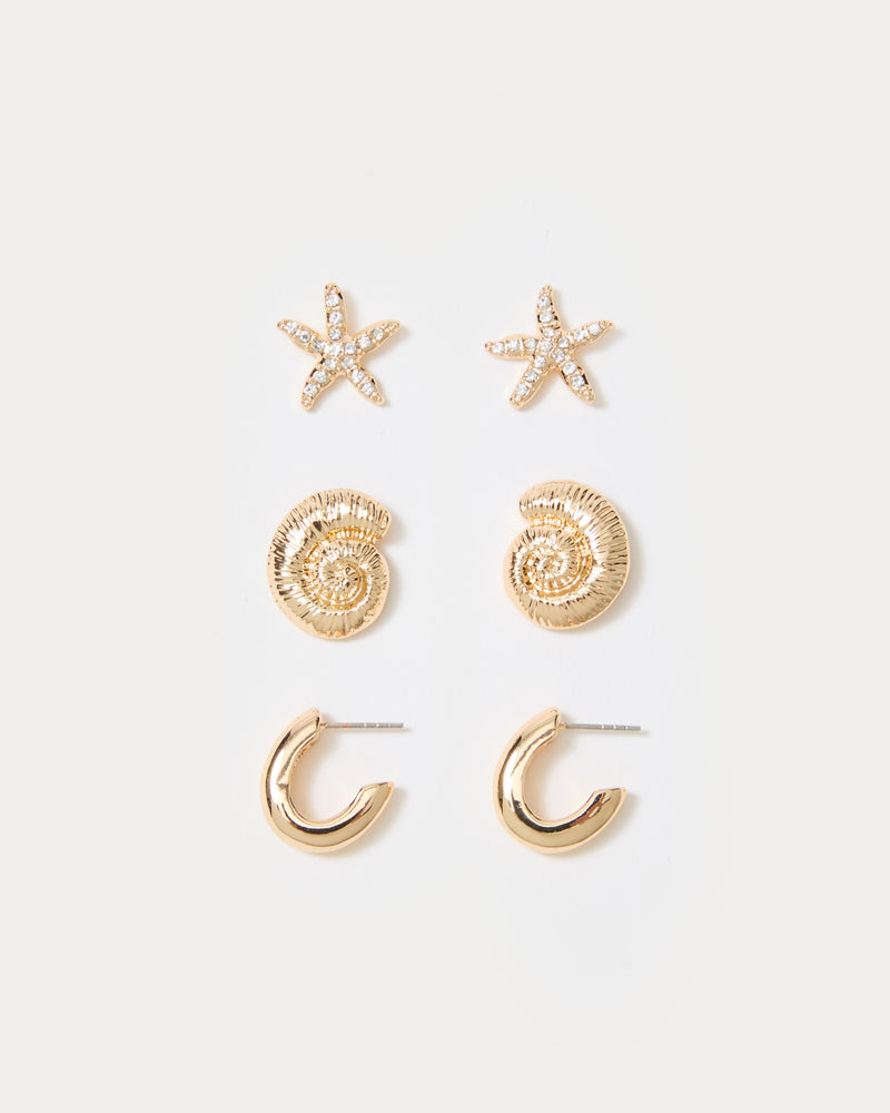 Lilly Pulitzer Sandsational Earring Set