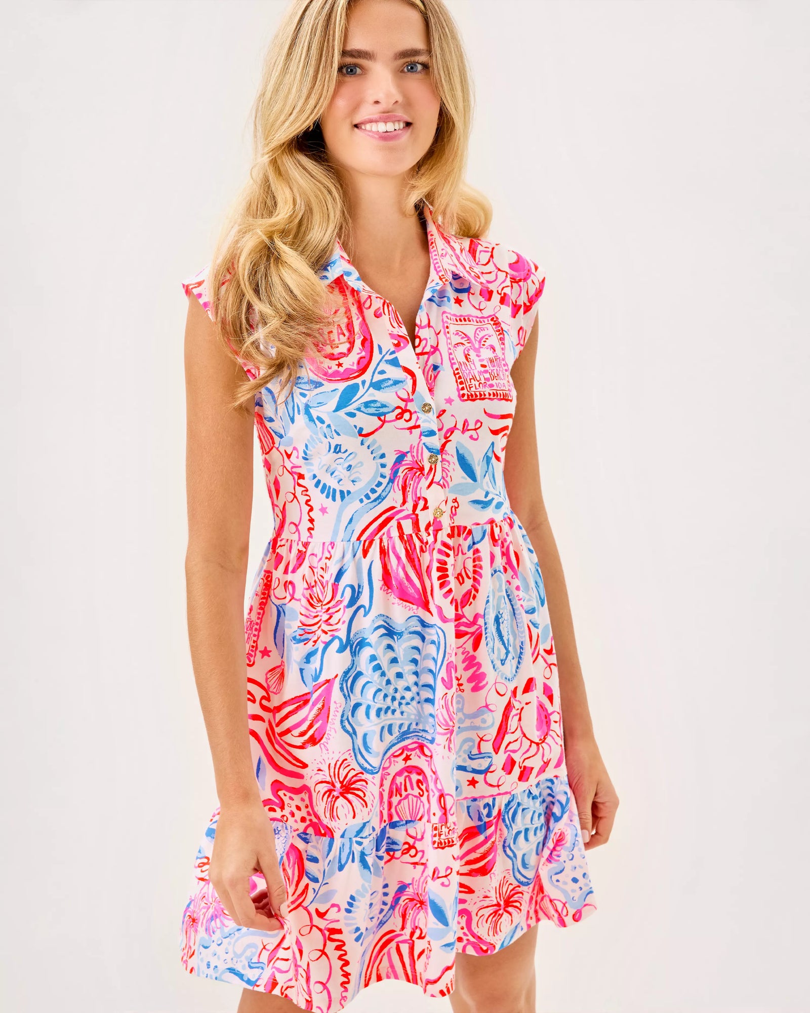 Lilly Pulitzer Arley Dress Resort White Sun Sea Sand Lilly Pulitzer Arley Dress Resort White Sun Sea Sand