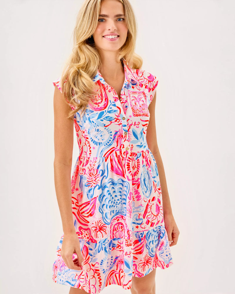 Lilly Pulitzer Arley Dress Resort White Sun Sea Sand Dan's Southern Prep Lilly Pulitzer Arley Dress Resort White Sun Sea Sand Dan's Southern Prep
