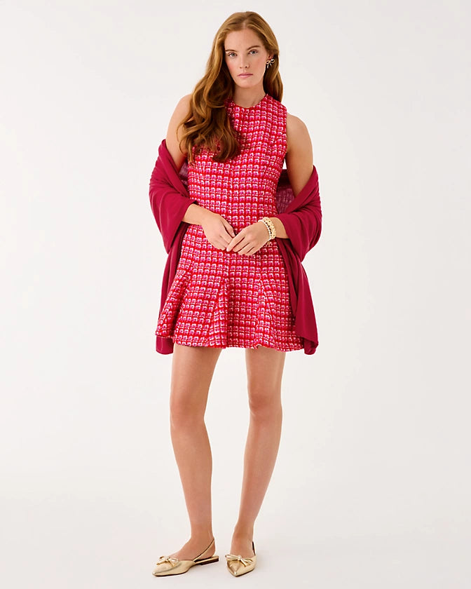 Lilly Pulitzer Lanelle Wrap Malbec Red