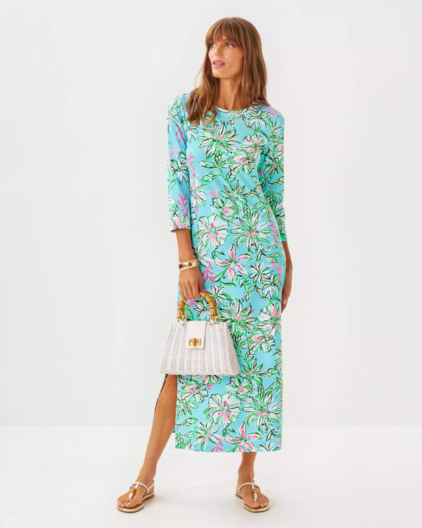 Lilly Pulitzer Deena UPF 50+ Dress Multi Sun Of A Bun