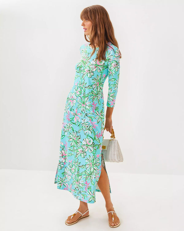 Lilly Pulitzer Deena UPF 50+ Dress Multi Sun Of A Bun