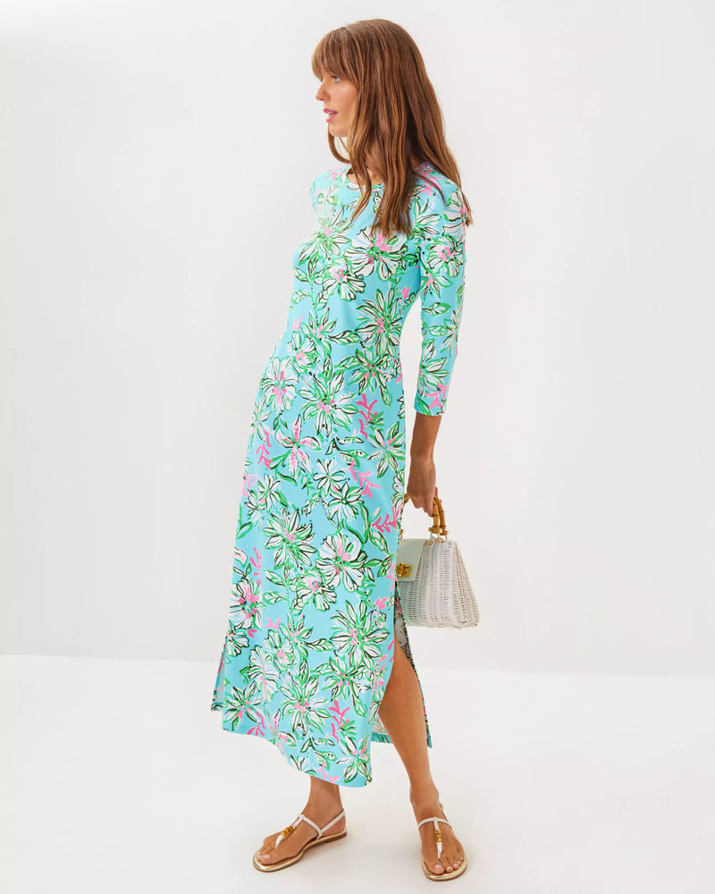Lilly Pulitzer Deena UPF 50+ Dress Multi Sun Of A Bun
