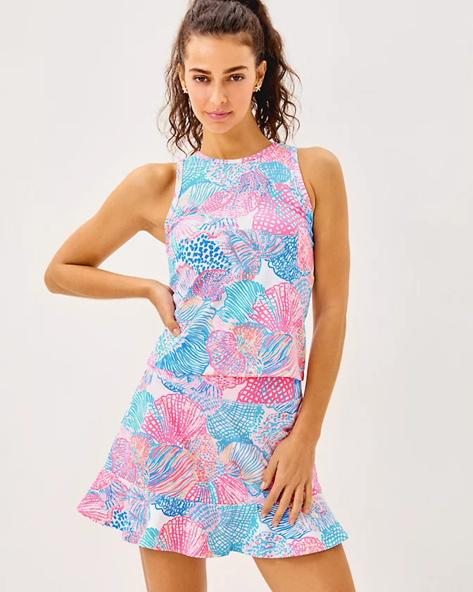 Lilly Pulitzer Zadora Skort UPF 50+ Multi Roar of the Seas  *
