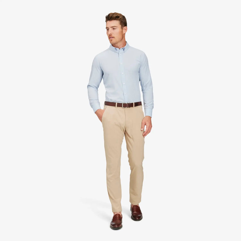 Mizzen+Main Leeward Formal Dress Shirt in Solid Light Blue Dan's Southern Prep Mizzen+Main Leeward Formal Dress Shirt in Solid Light Blue Dan's Southern Prep