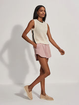 Varley Delaney Knit Vest Birch