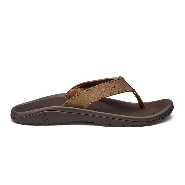 Olukai Mens ‘Ohana Tan/Dark Java