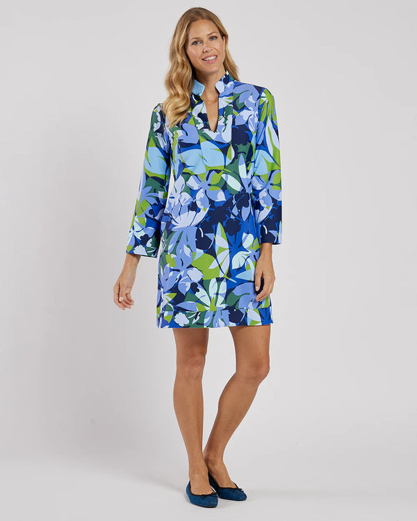 Jude Connally Kate Dress Kaleidoscope Floral Navy