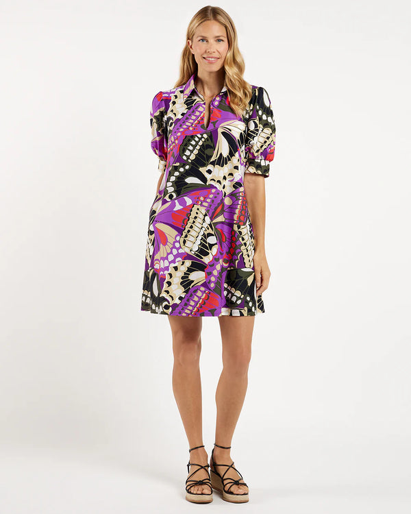 Jude Connally Emerson Dress Butterfly Mosaic