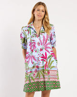 Jude Connally Emerson Dress Palm Royale White
