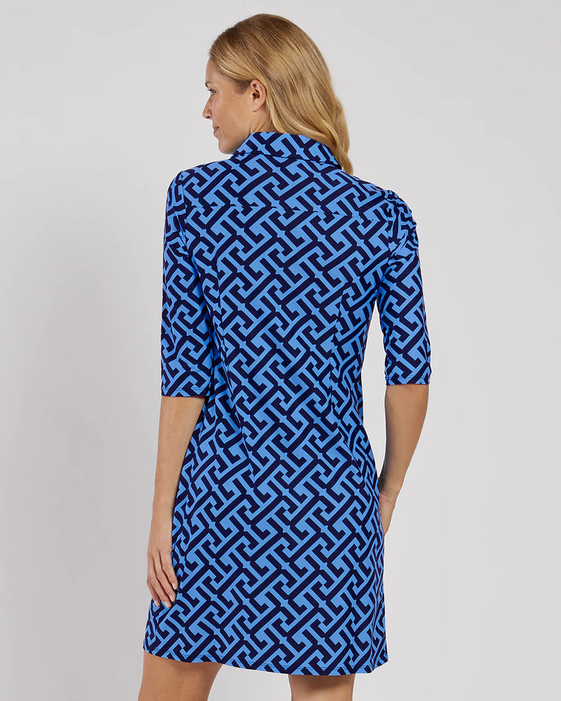 Jude Connally Susanna Shirt Dress Grand JC Key Navy