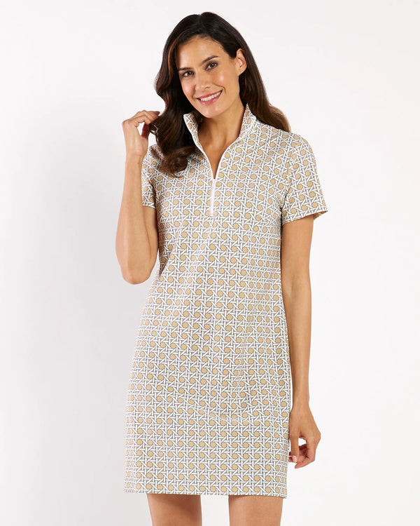 Jude Connally Alexia Dress Jude Cloth Petite Rattan Sand