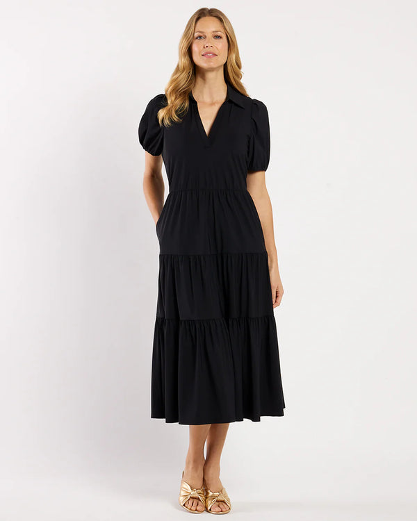 Jude Connally Portia Dress Jude Cloth Black