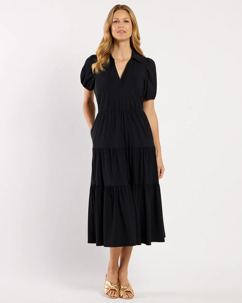 Jude Connally Portia Dress Jude Cloth Black
