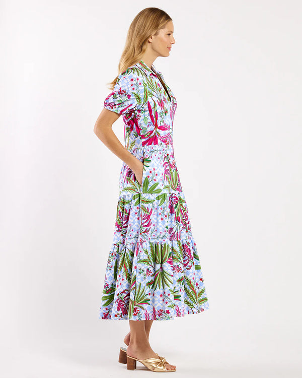 Jude Connally Portia Dress Gilded Jude Cloth Palm Royale White