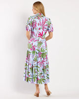 Jude Connally Portia Dress Gilded Jude Cloth Palm Royale White