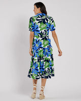 Jude Connally Portia Dress Jude Cloth Wild Blossom Blue
