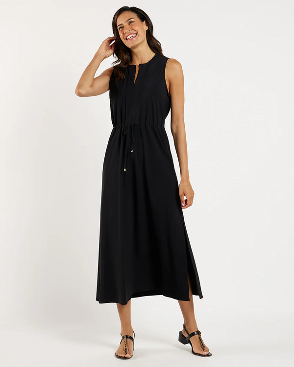 Jude Connally Bebe Dress Lightweight Jude Cloth Black