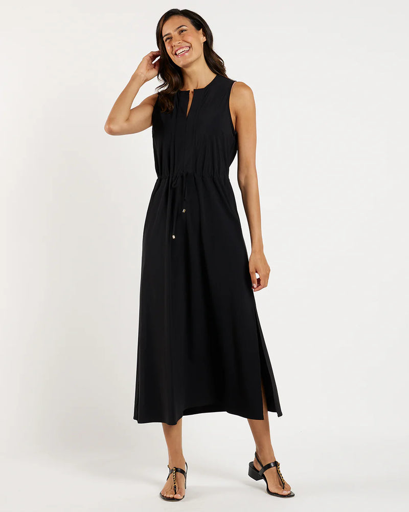 Jude Connally Bebe Dress Lightweight Jude Cloth Black