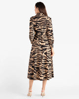 Jude Connally Kitty Dress Modern Zebra Black
