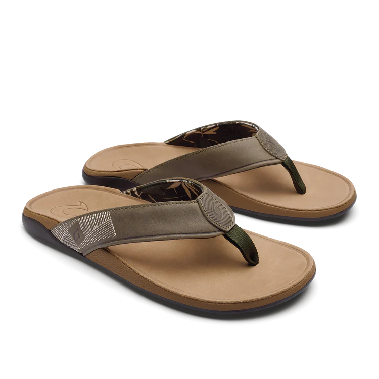 Olukai Mens Tuahine Hunter/ Golden sand