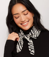 Karen Kane Scarf Zebra Print