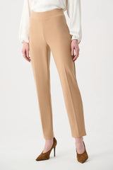 Joseph Ribkoff Classic Tailored Straight‑Leg Pants Camel