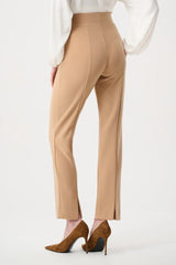 Joseph Ribkoff Classic Tailored Straight‑Leg Pants Camel